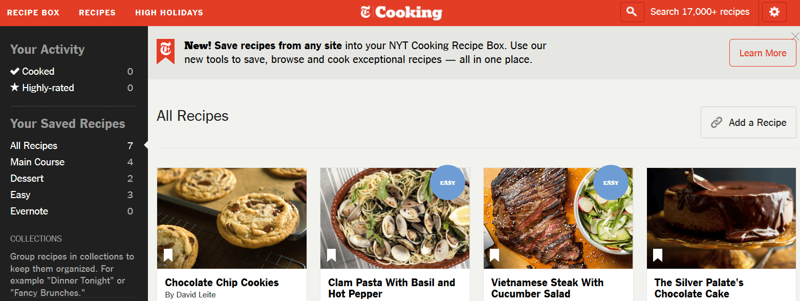 Nyt Cooking Evernote Join Forces A