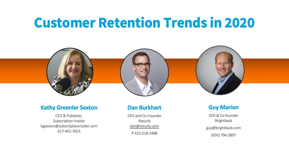 Customer Retention Trends 2020