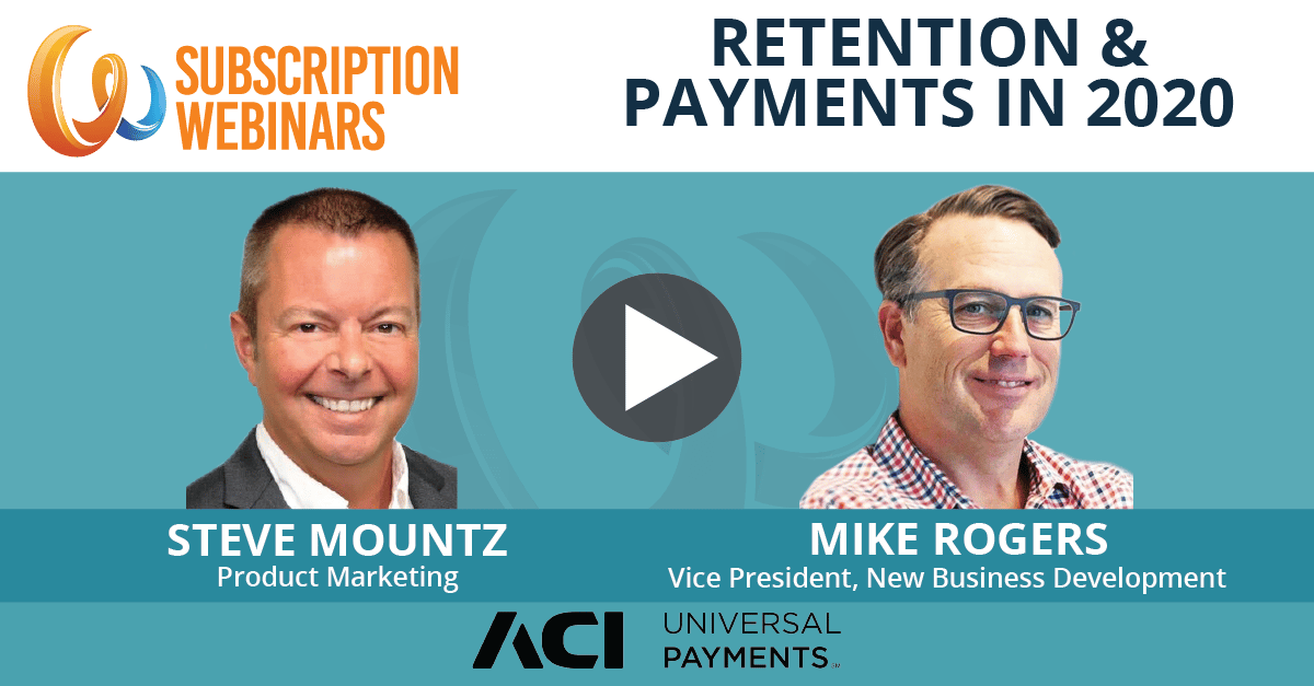 Webinar: Retention and Payments in 2020