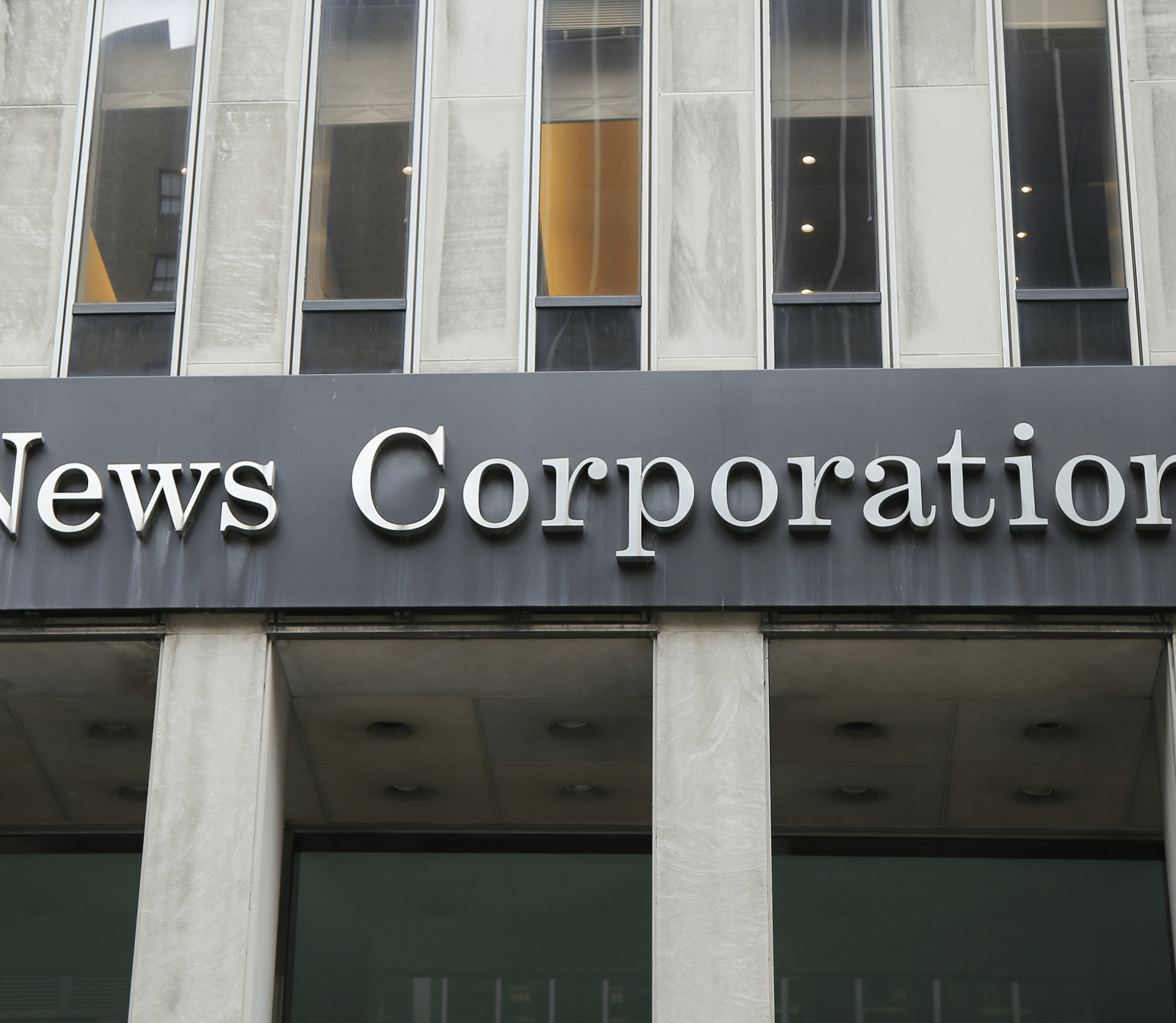 A photo of News Corp's headquarters in New York City. Dow Jones is a subsidiary of News Corp.