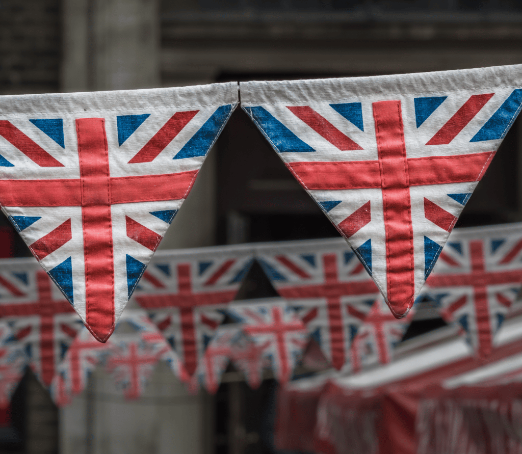 Union Jack flag of the United Kingdom