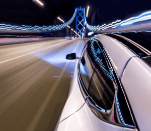 Autonomy 1920 x 1670 Tesla driving across Golden Gate bridge at night