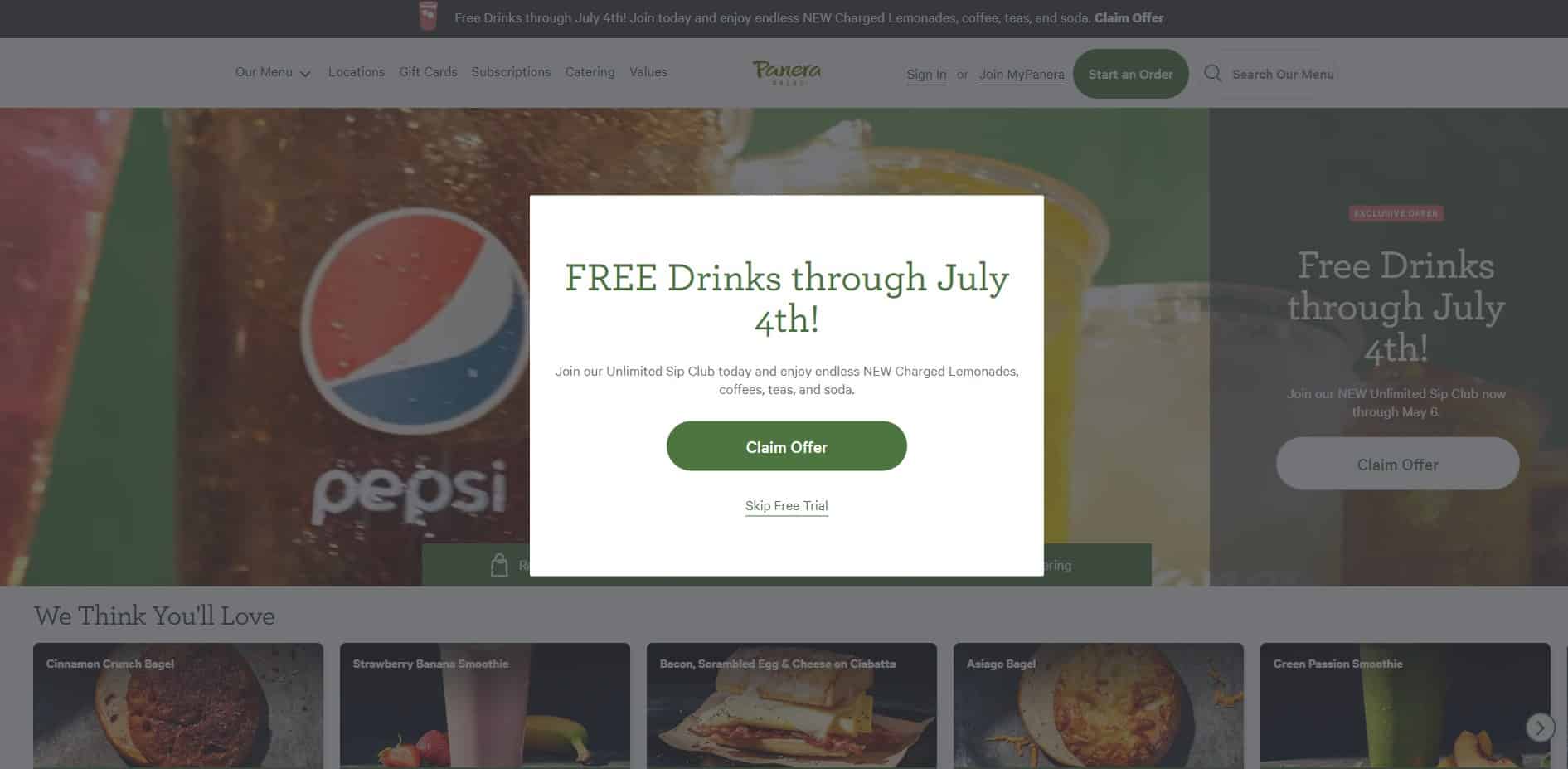 Panera Launches Unlimited Sip Club Beverage Subscription Subscription