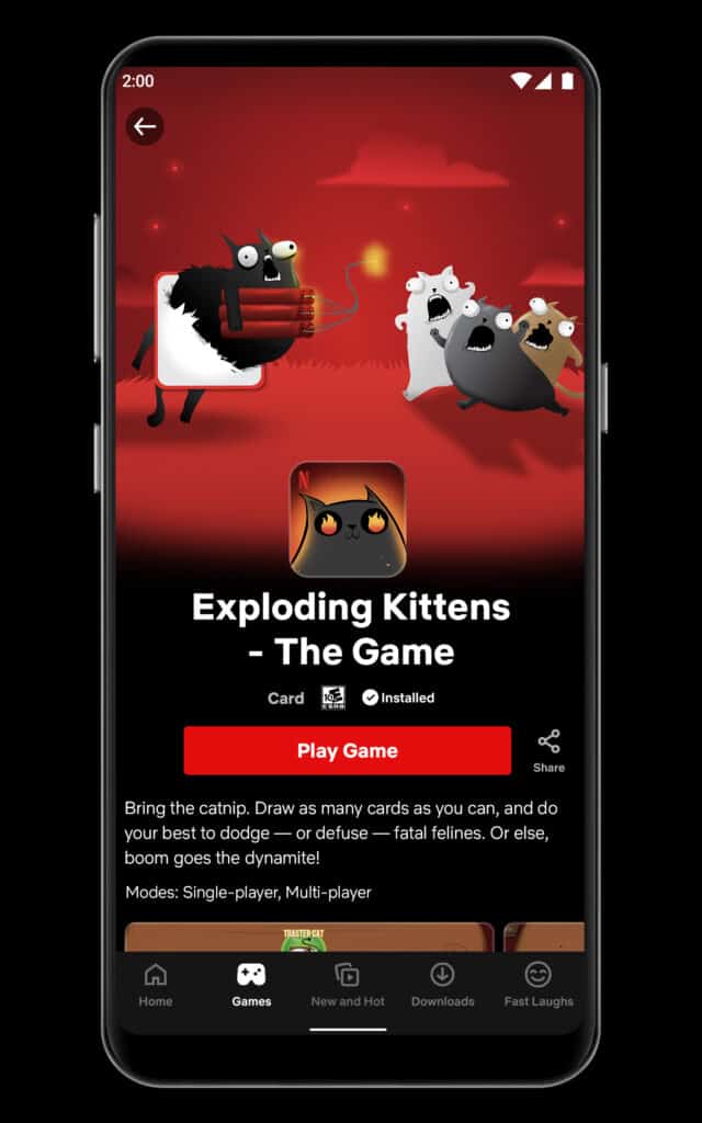 Netflix Announces 'Exploding Kittens' Mobile Game and Animated