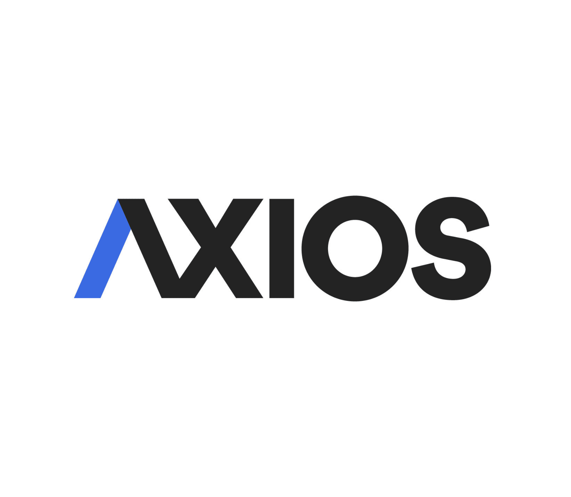 Axios logo on white background